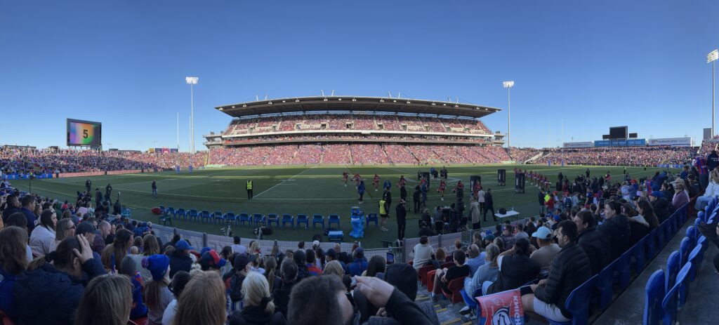 McDonald Jones Stadium Newcastle NRL Game